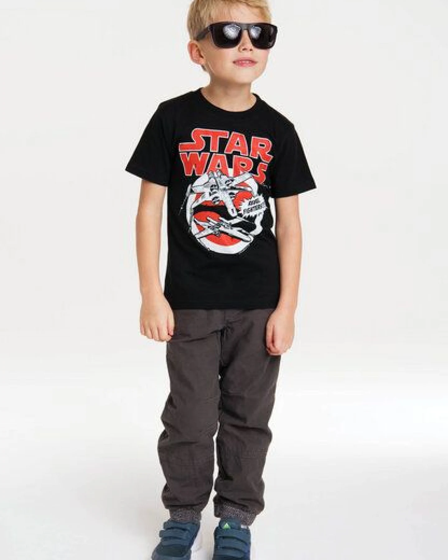LOGOSH!RT LOGOSHIRT - Star Wars - Starfighter - X-Wings - Kinder - Bio T-Shirt – Ansicht 2