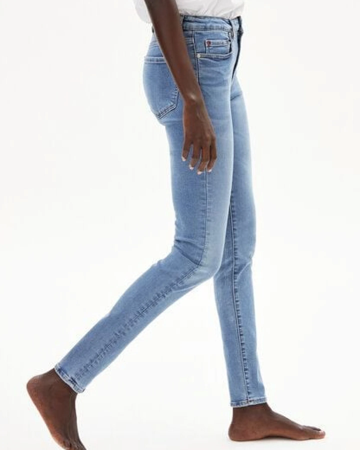 ARMEDANGELS TILLAA X STRETCH - Damen Skinny Leg Mid Waist aus Bio-Baumwoll Mix – Ansicht 4