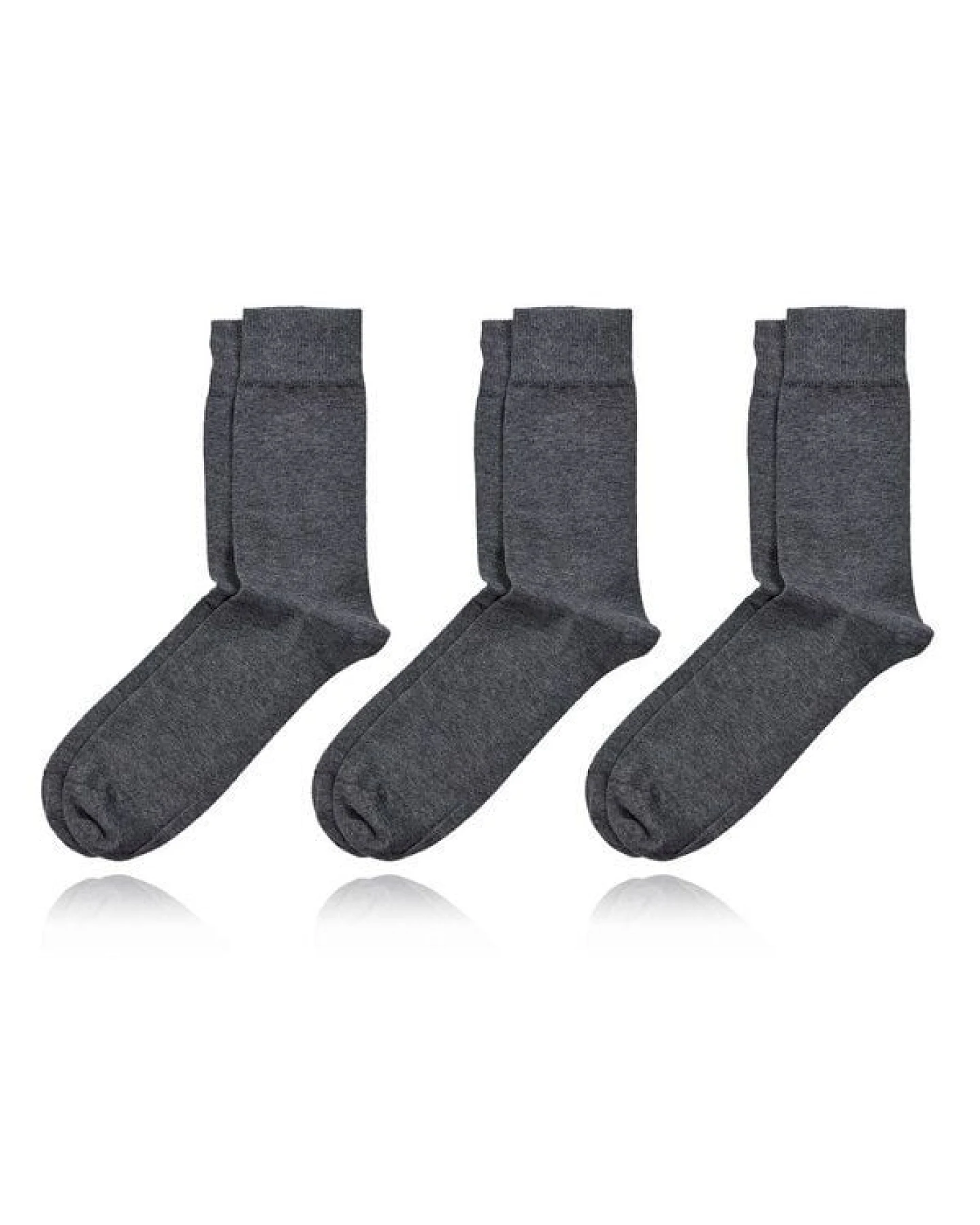 grödo graue Herrensocken (3er Pack) – Ansicht 4