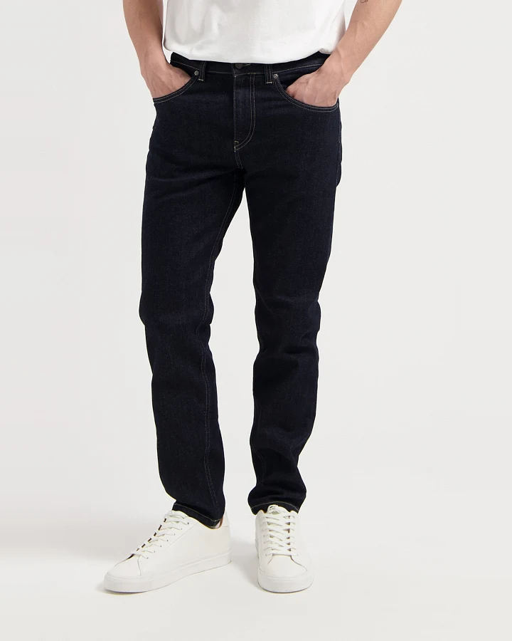 MUD Jeans Herren vegan Jeans Mid Slim Rick Strong Blau