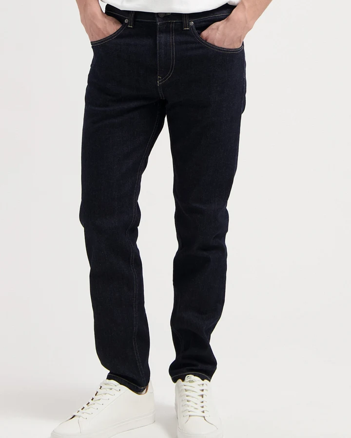 MUD Jeans Herren vegan Jeans Mid Slim Rick Strong Blau