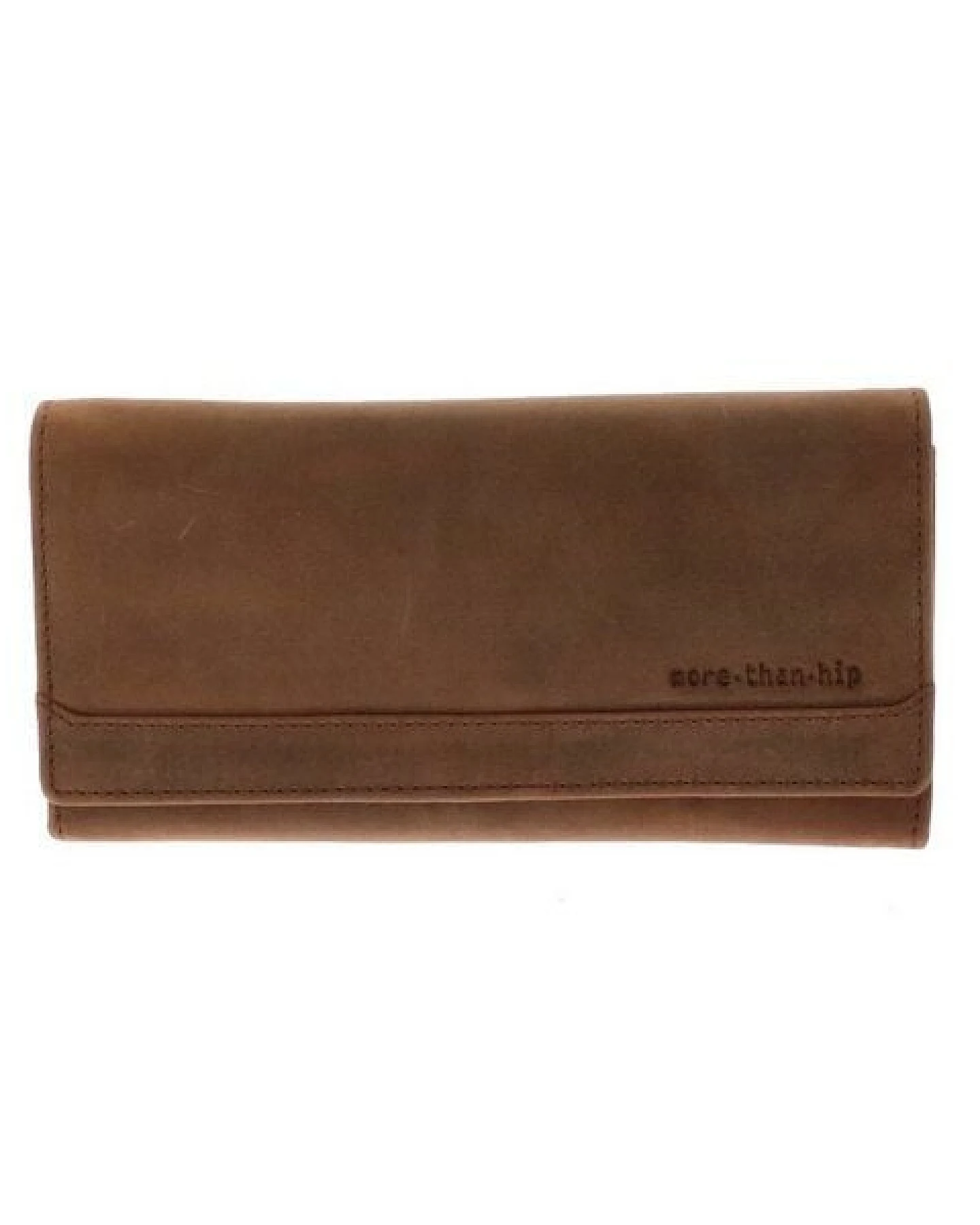 MoreThanHip Damen RFID Portemonnaie Brieftasche Ökoleder - Derby – Ansicht 4