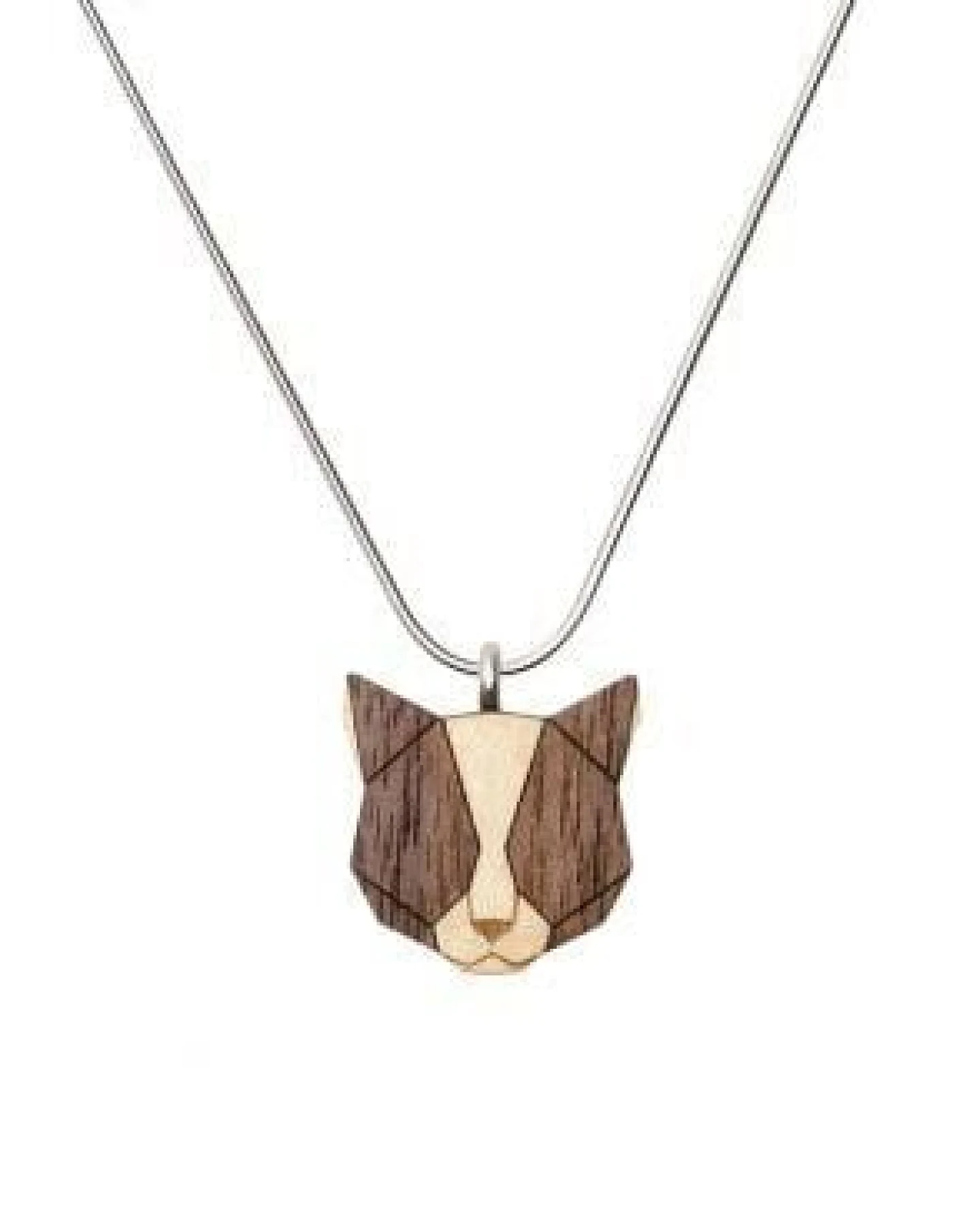 BeWooden Halskette Grey Cat – Ansicht 4
