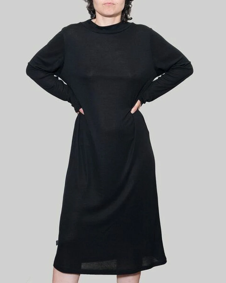 KOLO Berlin Kleid Dress Balic aus Tencel Lyocell - schwarz - unisex