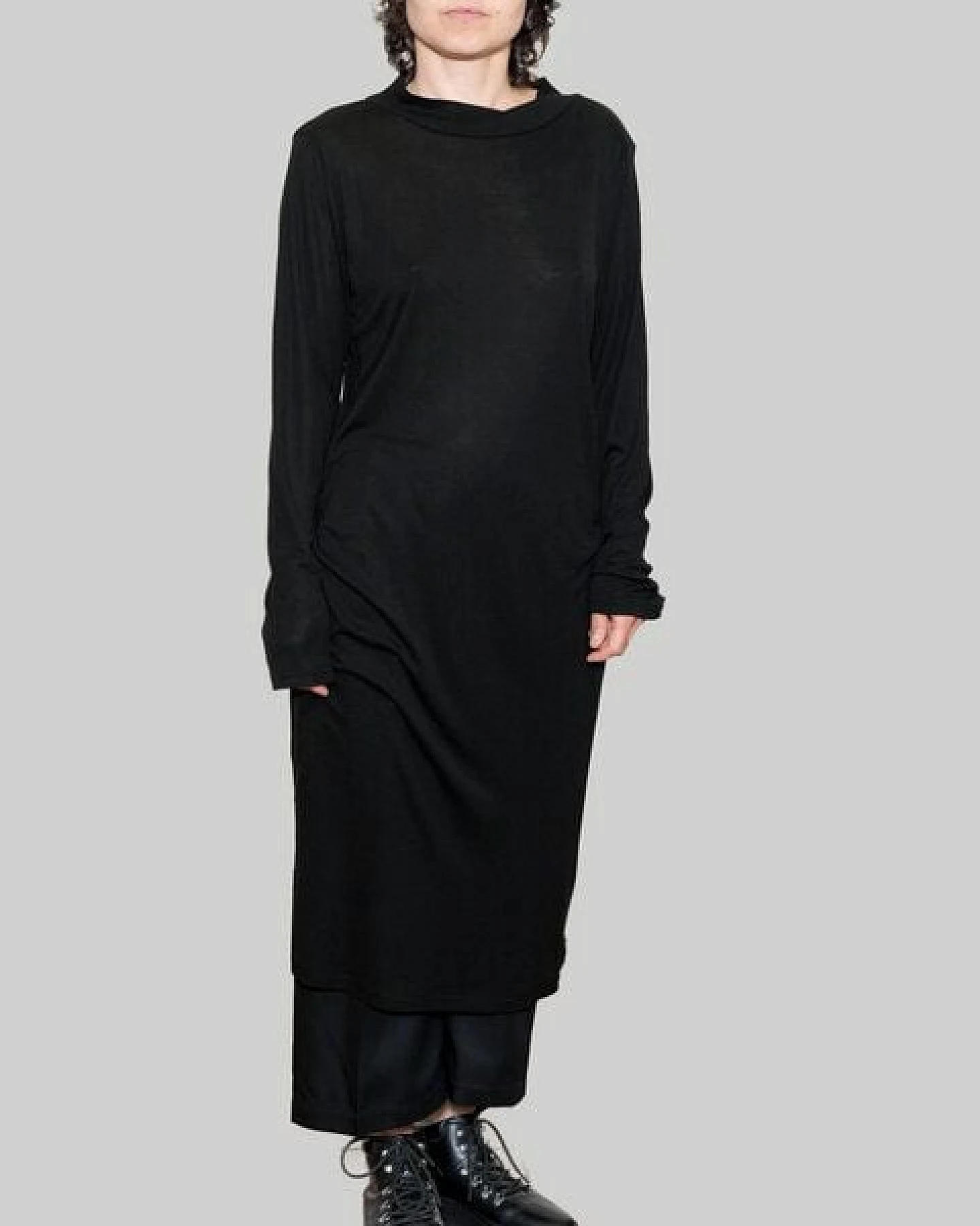 KOLO Berlin Kleid Dress Balic aus Tencel Lyocell - schwarz - unisex – Ansicht 2