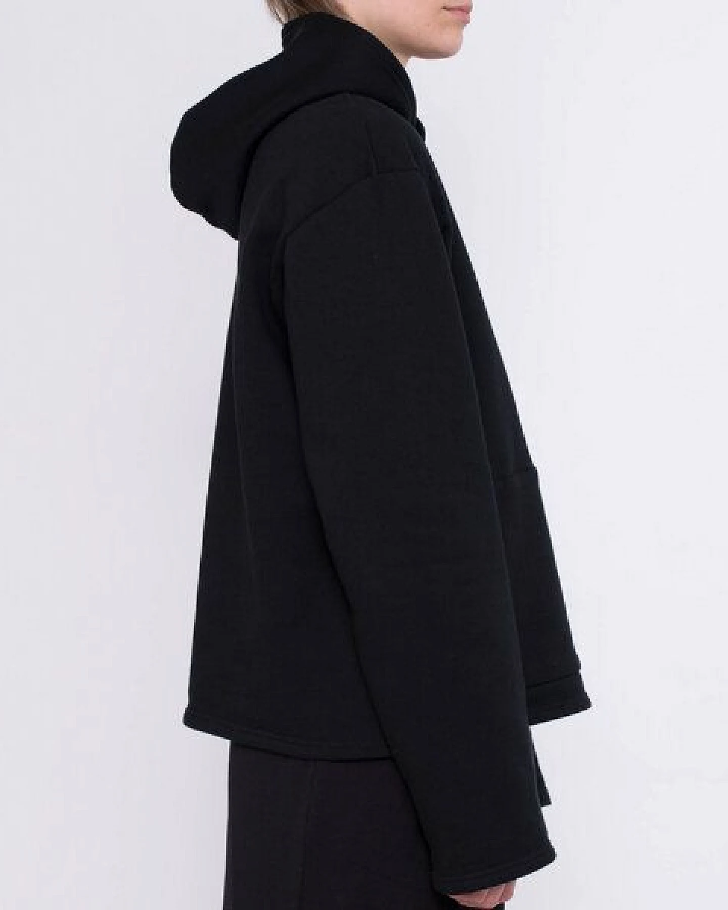 KOLO Berlin Hoodie Bun aus Bio-Baumwolle - schwarz - unisex – Ansicht 4
