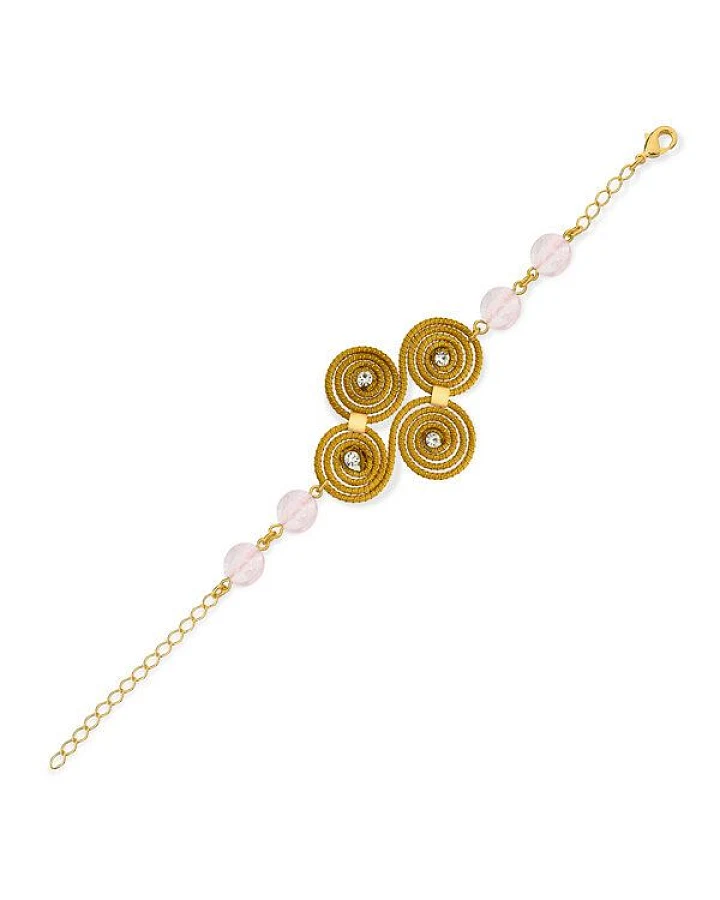 Aline Celi Armband Claudia Bio aus Golden Grass
