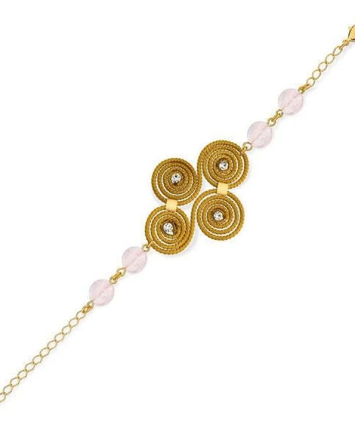 Aline Celi Armband Claudia Bio aus Golden Grass