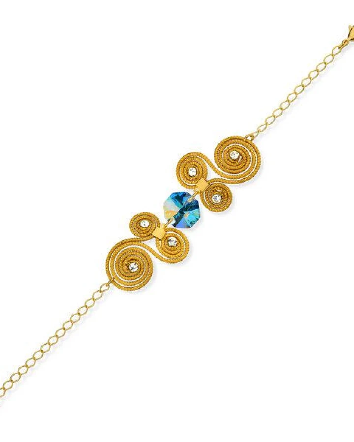 Aline Celi Armband Hilda Bio aus Golden Grass