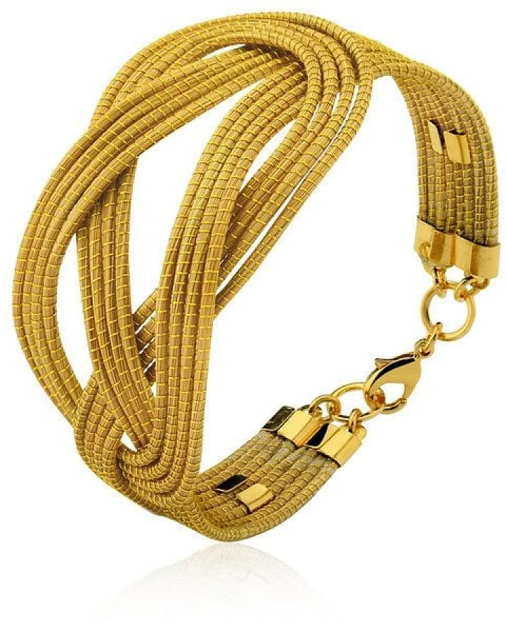 Aline Celi Armband Leonie Bio aus Golden Grass