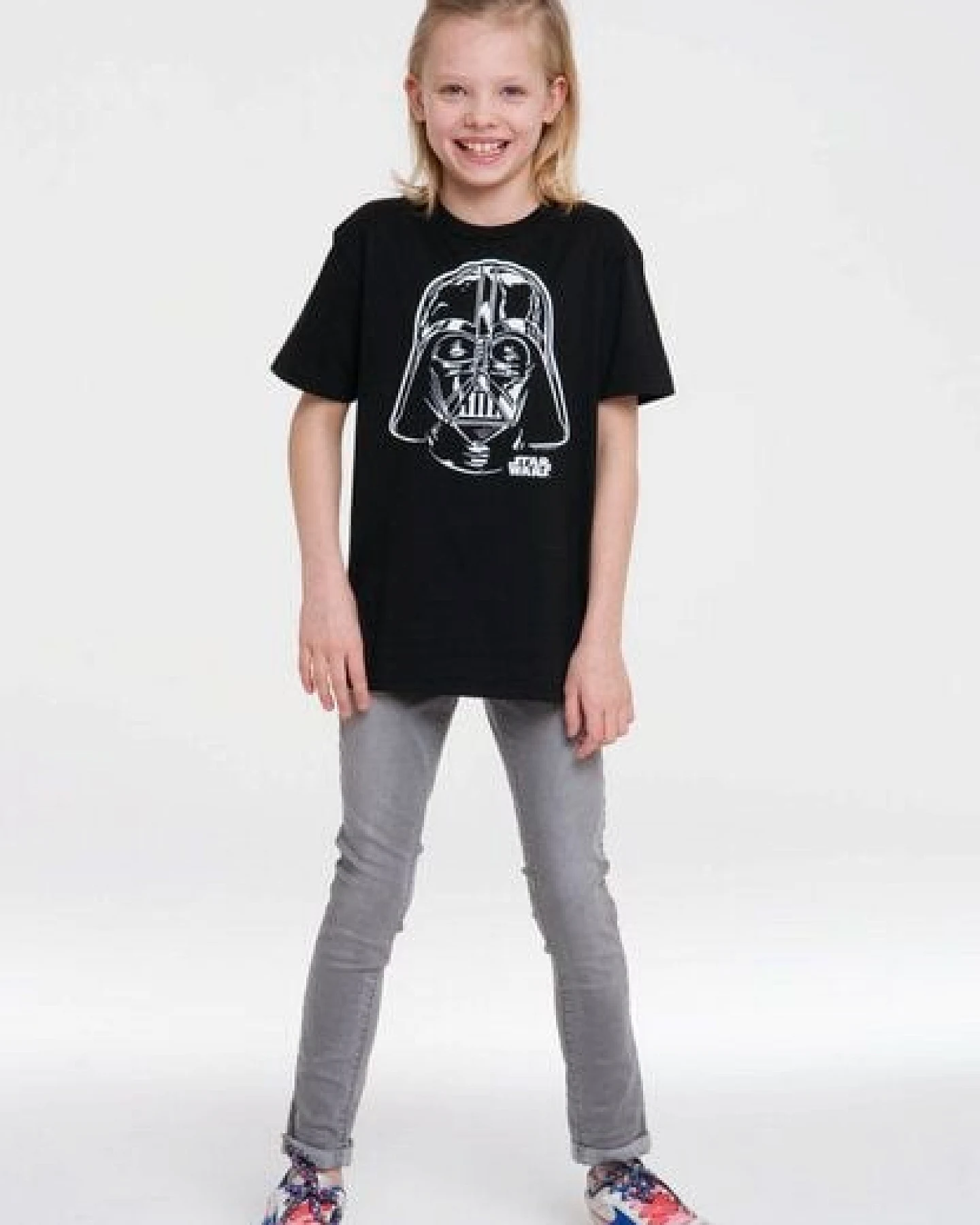 LOGOSH!RT LOGOSHIRT - Star Wars - Darth Vader Portrait - Kinder Bio T-Shirt – Ansicht 2