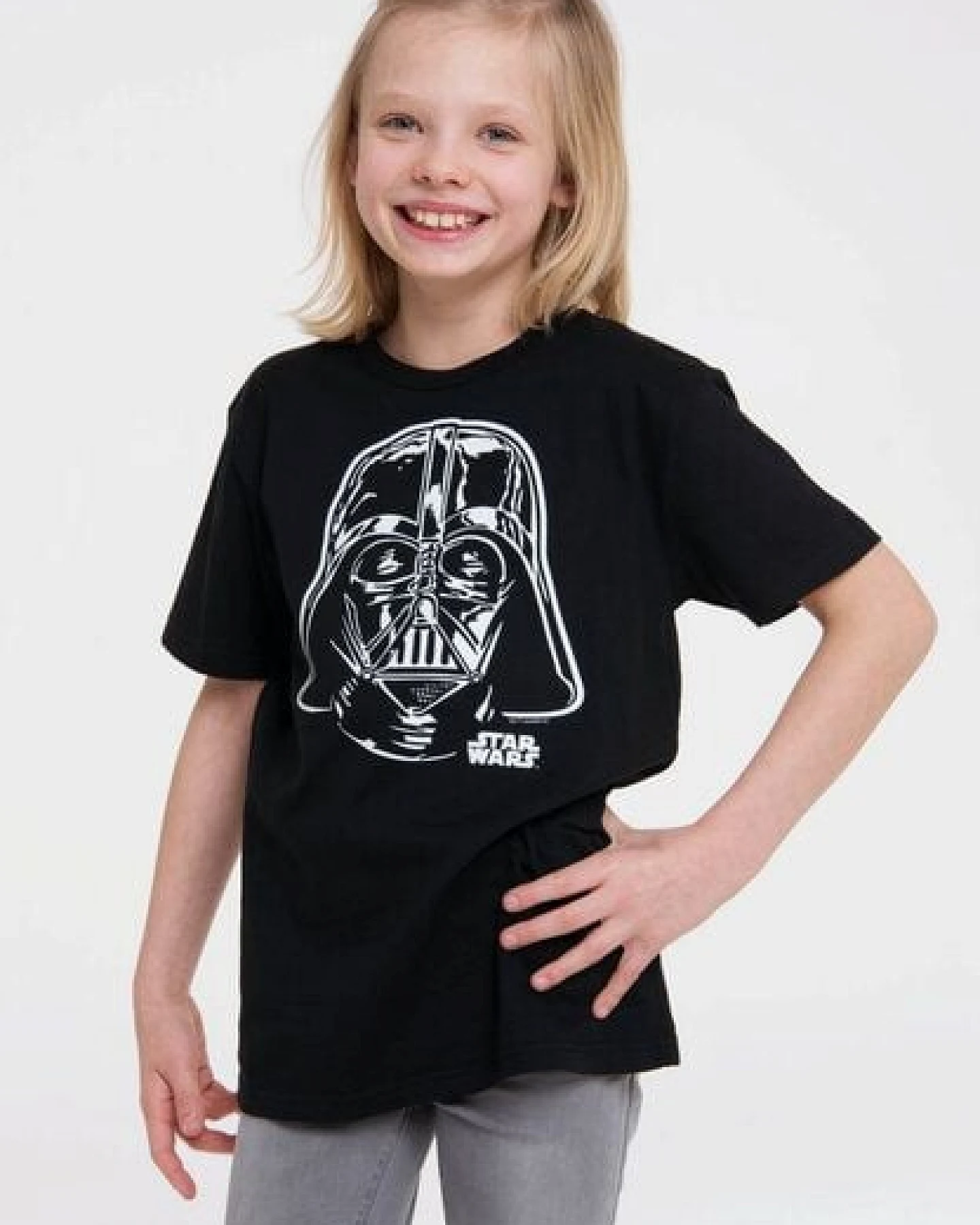 LOGOSH!RT LOGOSHIRT - Star Wars - Darth Vader Portrait - Kinder Bio T-Shirt – Ansicht 3