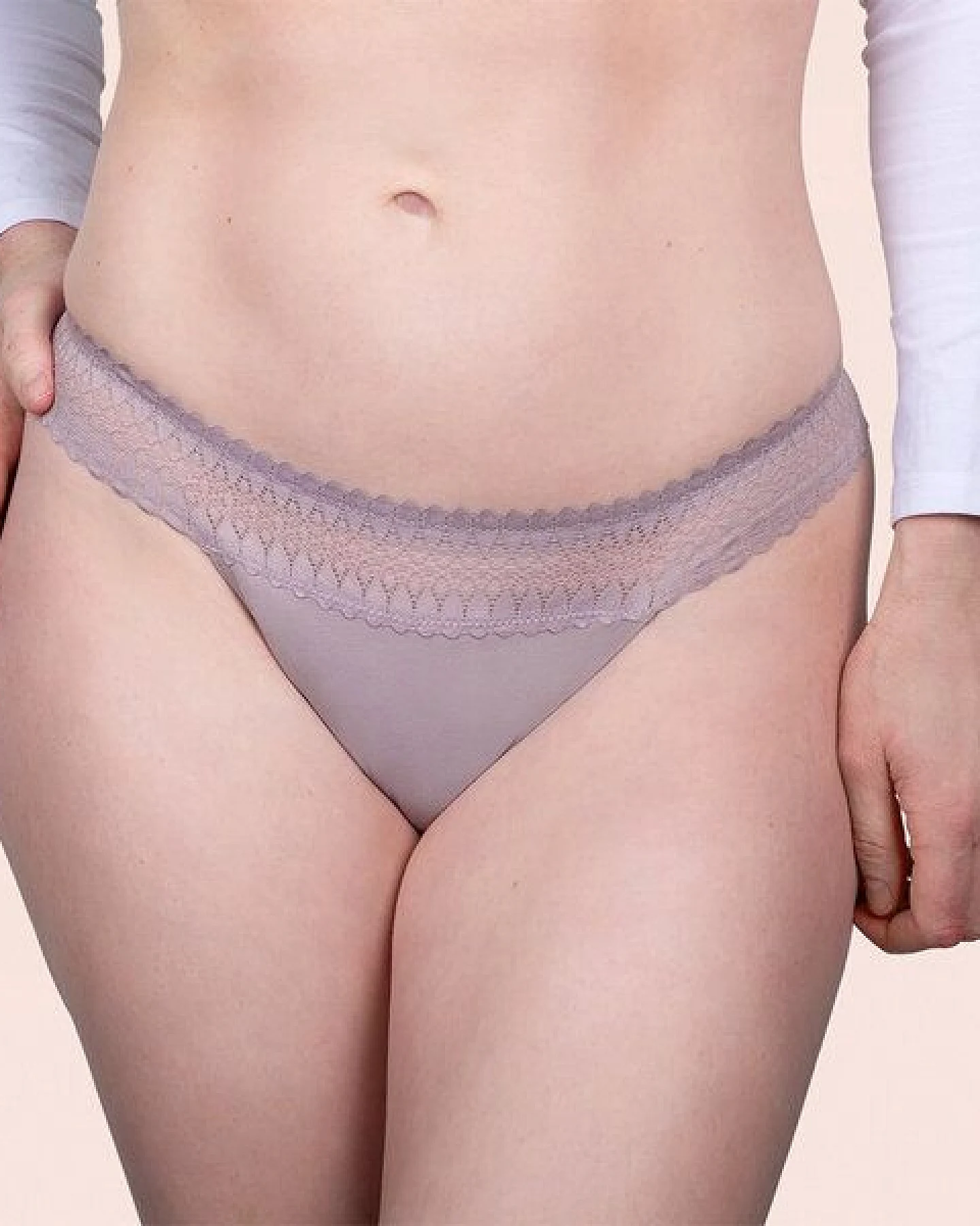 Leichte Periodenunterwäsche - Biozidfrei - 60°C - TAYNIE STRING – Ansicht 2