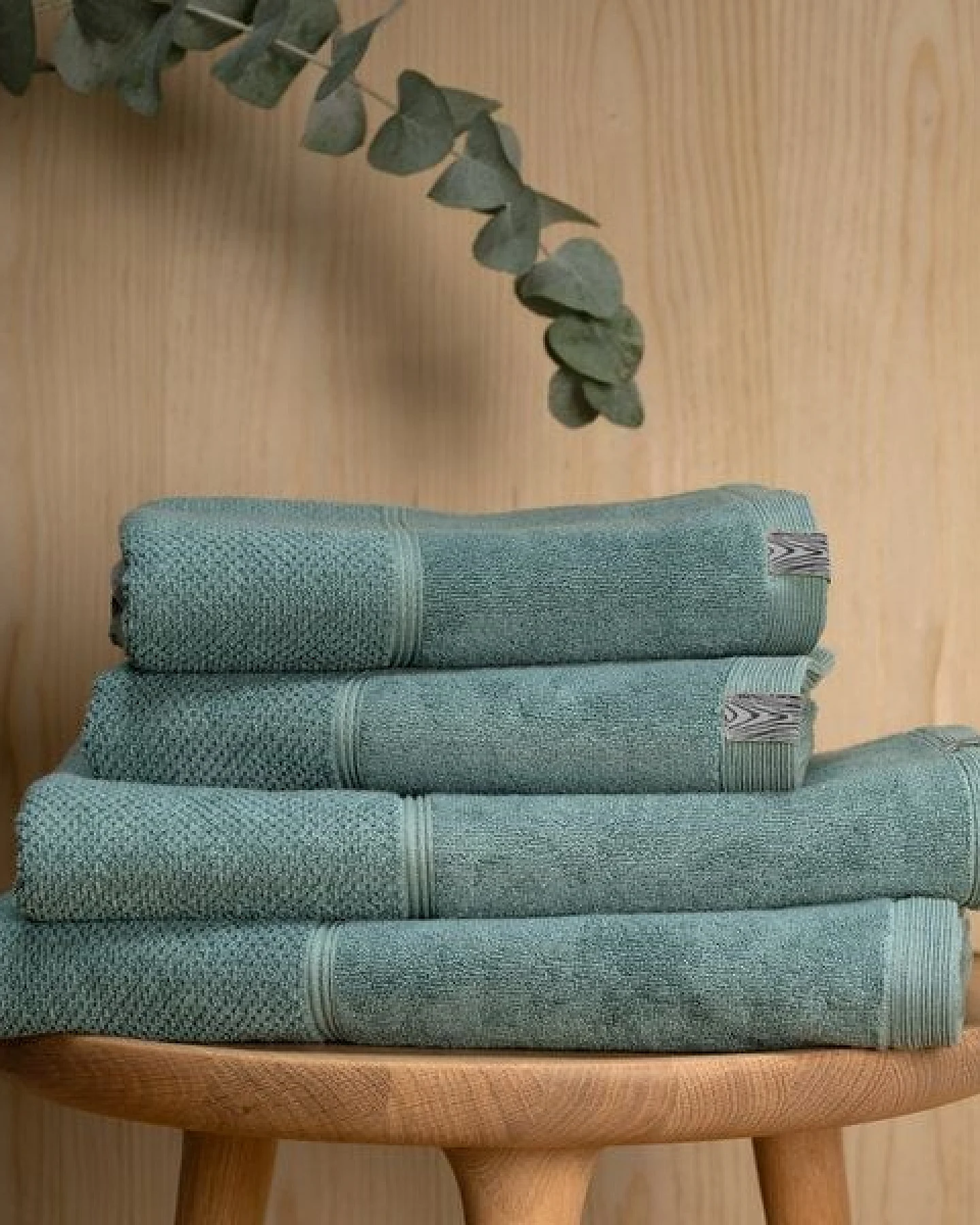 Kushel Towels The Daily Set - Tagesset aus Biobaumwolle und Holzfaser – Ansicht 2