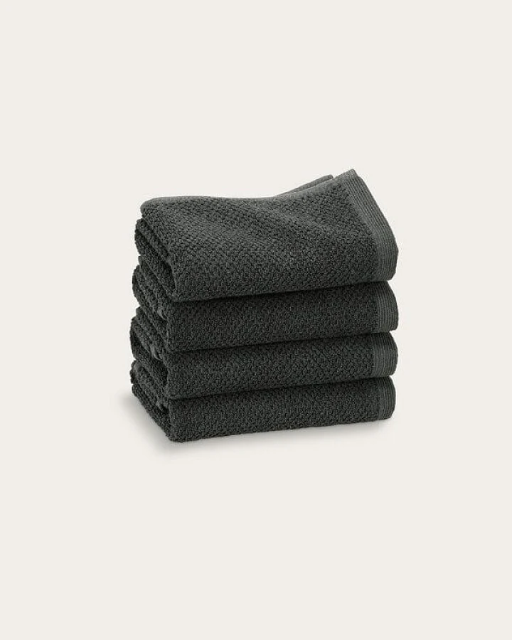Kushel Towels The Guest Set - Handtuchset aus Biobaumwolle und Holzfaser