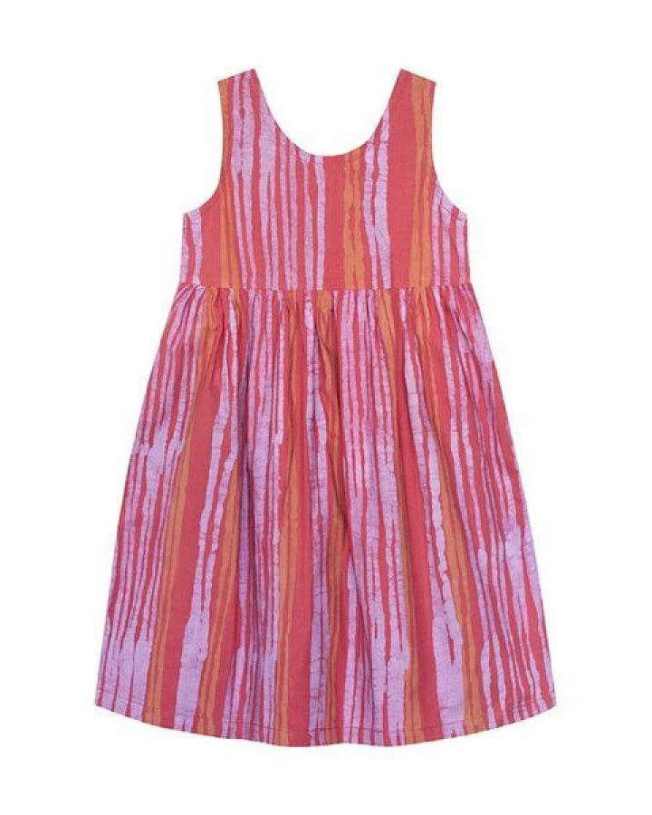 Global Mamas Bio Kleid Girls - SUNDRESS - Sahara