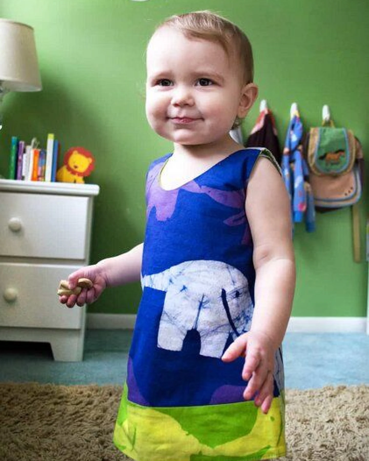 Global Mamas Bio Wendekleid - Elephant/Deco Flower/Marina/Chroma/Garden – Ansicht 4