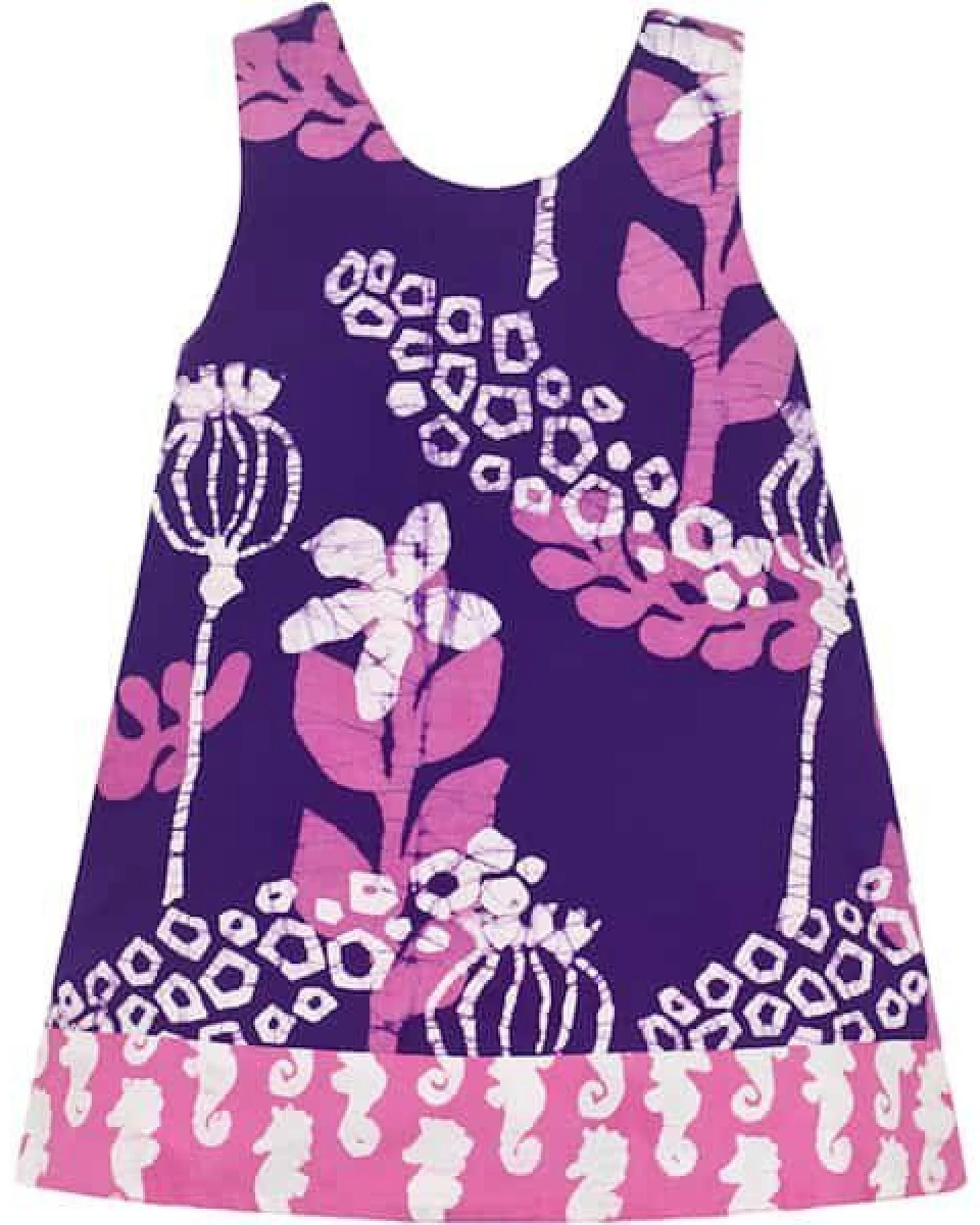 Global Mamas Bio Wendekleid - Elephant/Deco Flower/Marina/Chroma/Garden – Ansicht 2