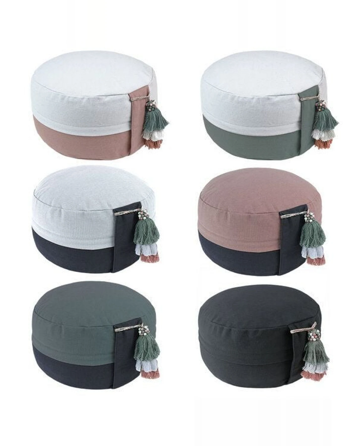 Meditationskissen Bio YIN & YANG Lotus Natural® - Buchweizenschalen – Ansicht 4