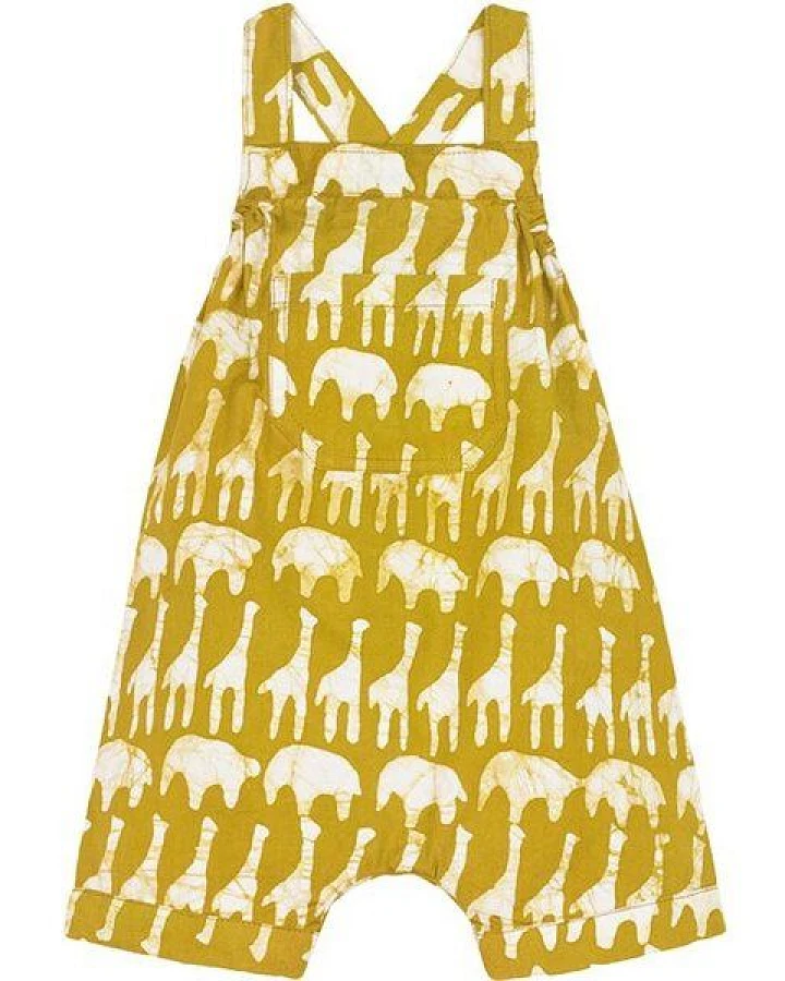 Global Mamas Baby Strampler - Sahara - Bio Baumwolle - Gelb