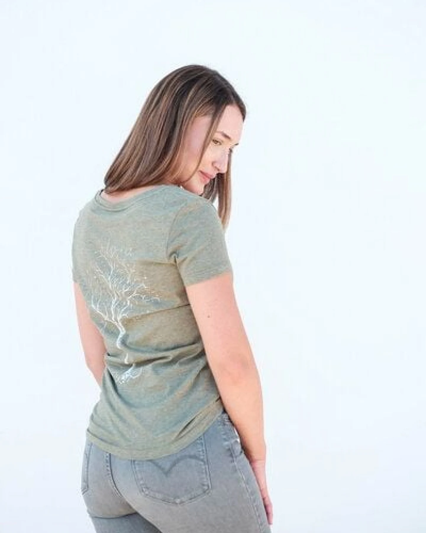 Diamond-Army T-Shirt Moosbirke – Ansicht 3