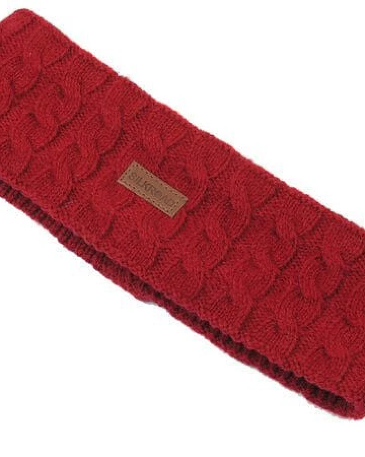 Silkroad - Diggers Garden SILKROAD Stirnband mit Zopfmuster - Headband aus 100% Lammwolle
