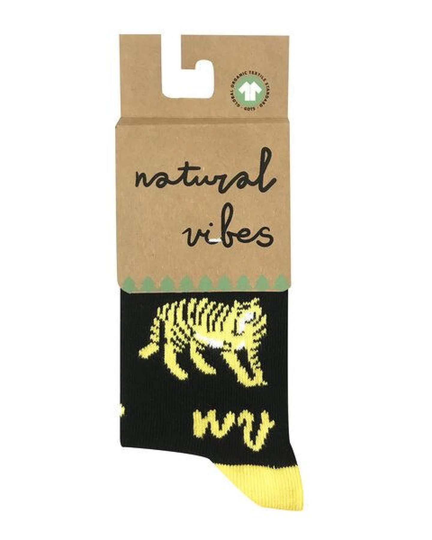 Natural Vibes Socken Bio GOTS Bunte Socken Kinder Kids Tiger Socks – Ansicht 2