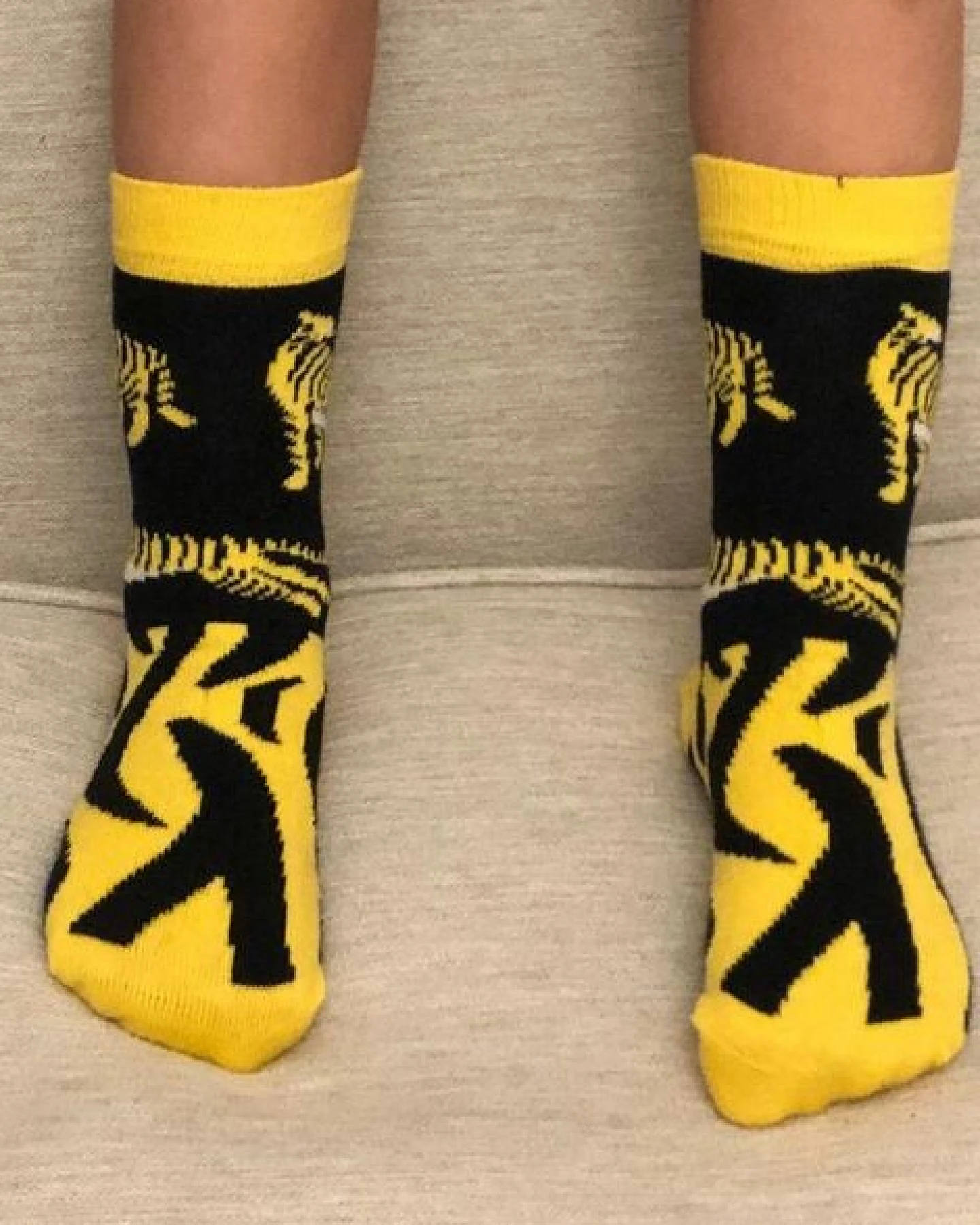 Natural Vibes Socken Bio GOTS Bunte Socken Kinder Kids Tiger Socks – Ansicht 3