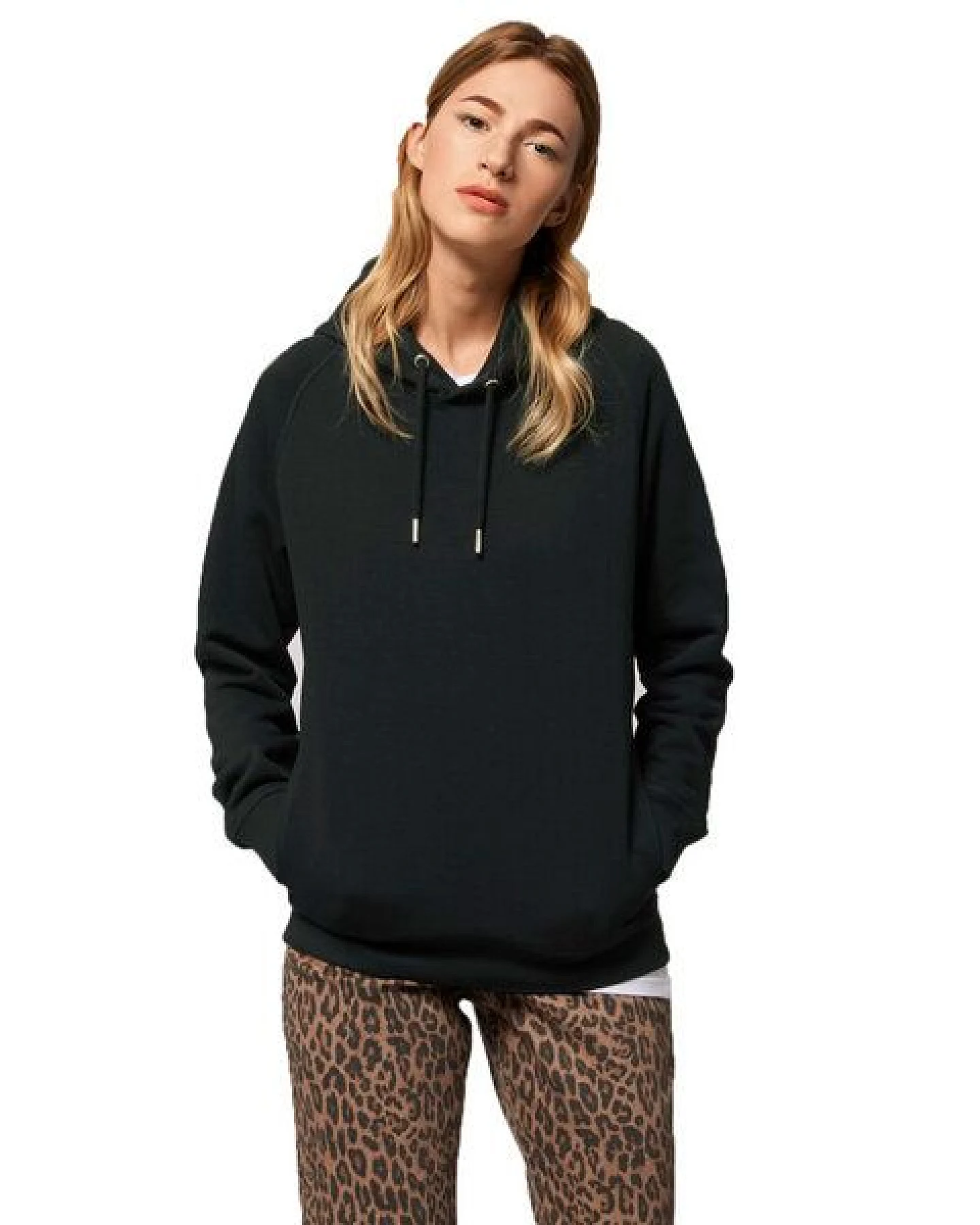 YTWOO Hoodie für Damen und Herren, Kapuzenpullover, Basic, Unisex – Ansicht 2