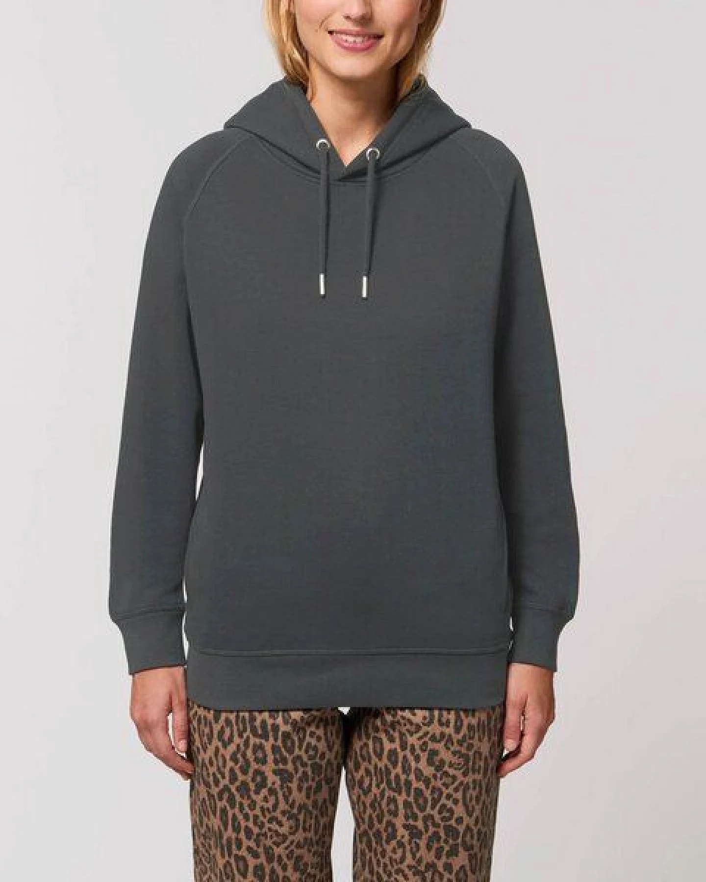 YTWOO Hoodie für Damen und Herren, Kapuzenpullover, Basic, Unisex – Ansicht 2
