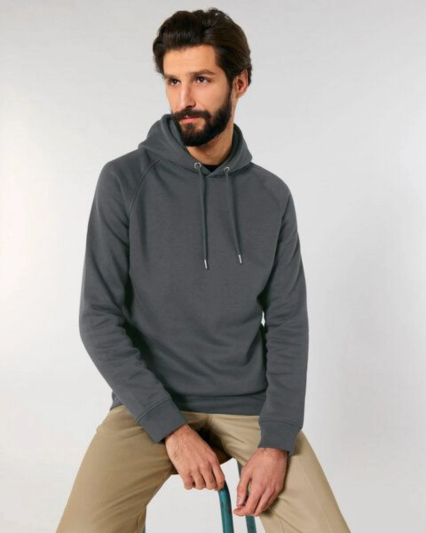 YTWOO Hoodie für Damen und Herren, Kapuzenpullover, Basic, Unisex – Ansicht 3