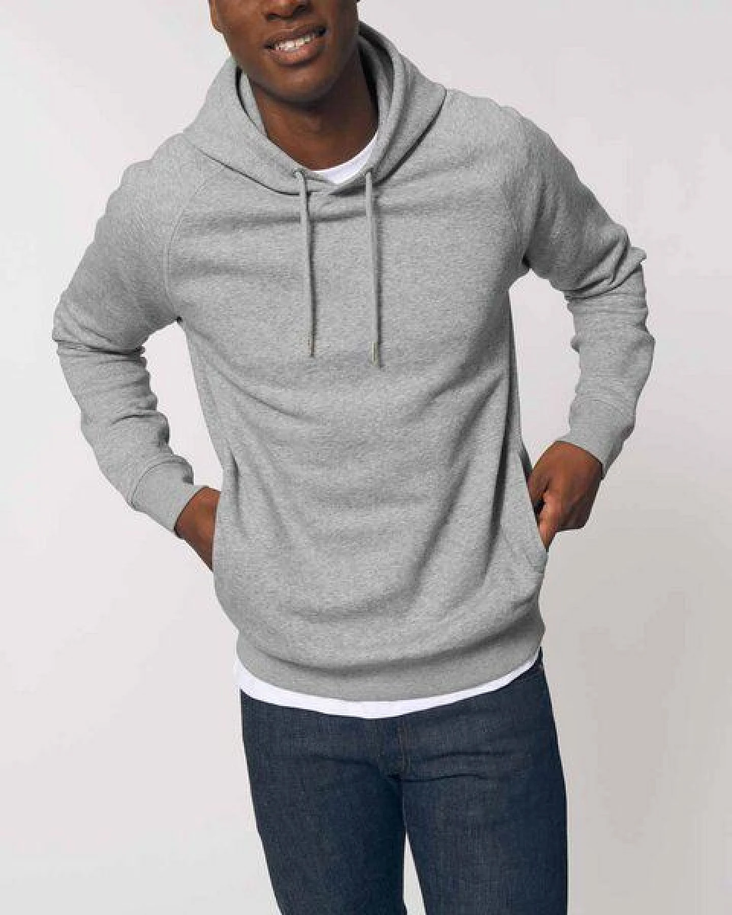 YTWOO Hoodie für Damen und Herren, Kapuzenpullover, Basic, Unisex – Ansicht 2
