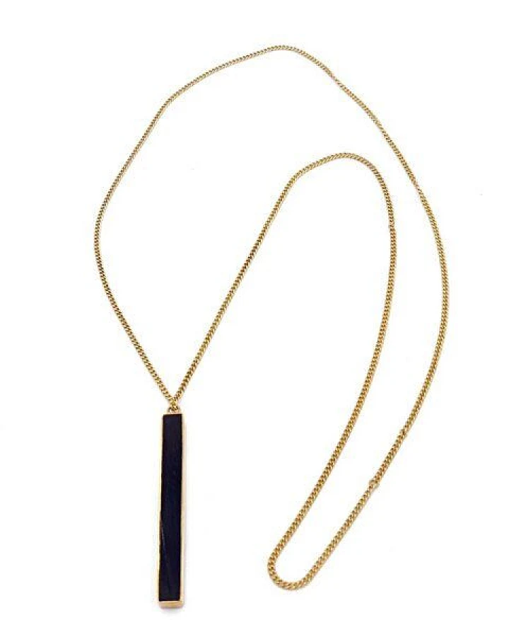 Bawa Hope Messingkette lang, Pure mit Horn