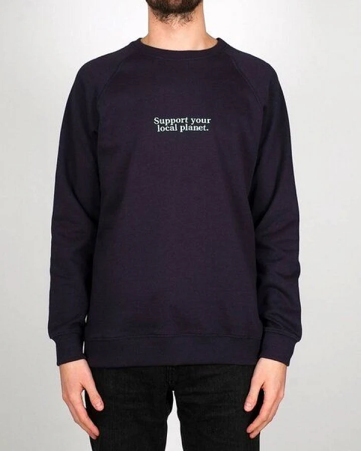 DEDICATED Sweatshirt Malmoe Planet Support