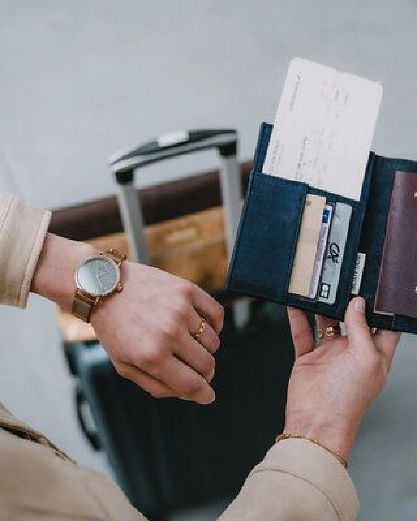 Reisepasshülle aus zweifarbigem Kork - Bag Affair – Ansicht 3