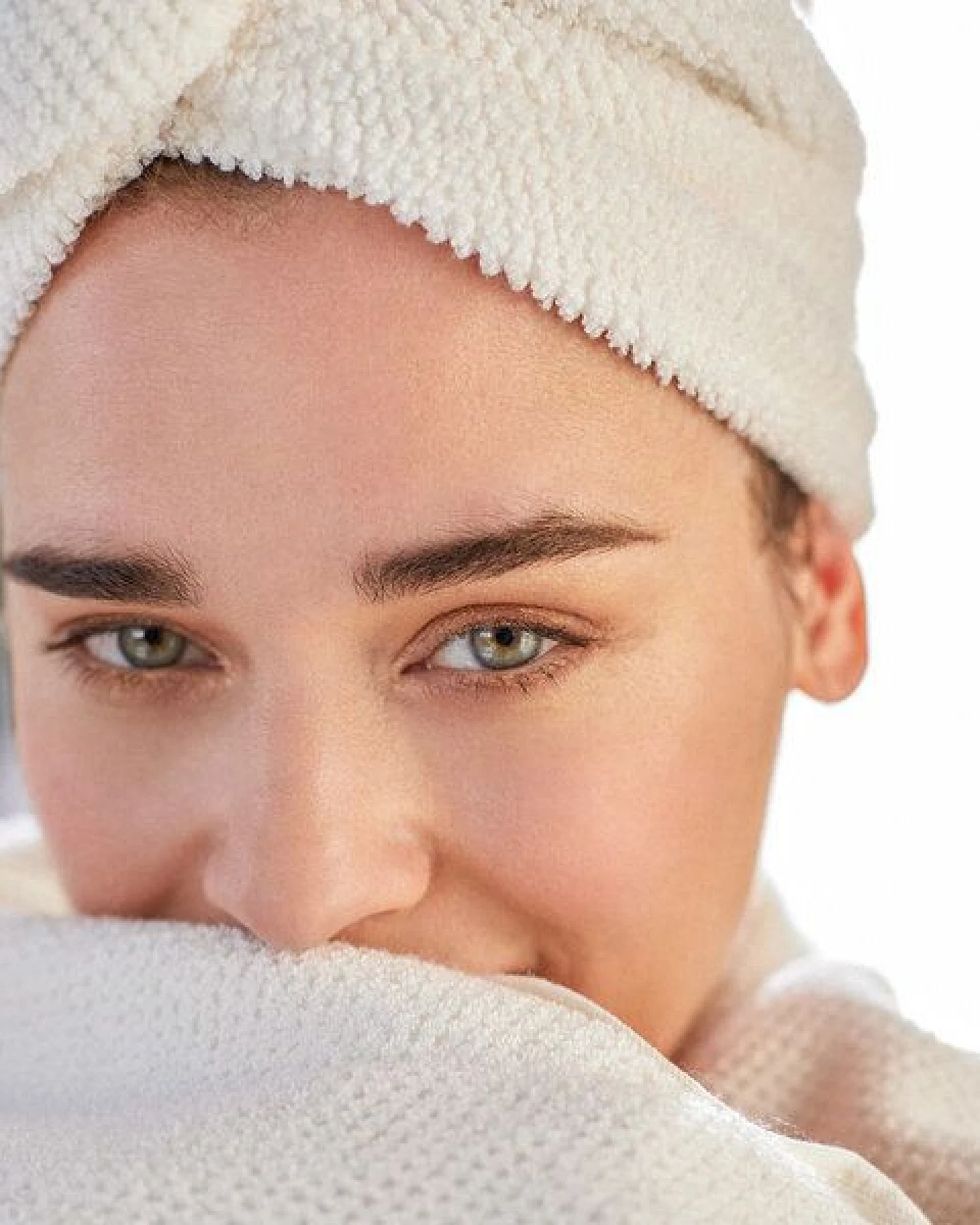 Kushel Towels The Hand & Hair Set - Handtuchset aus Biobaumwolle und Holzfaser – Ansicht 4