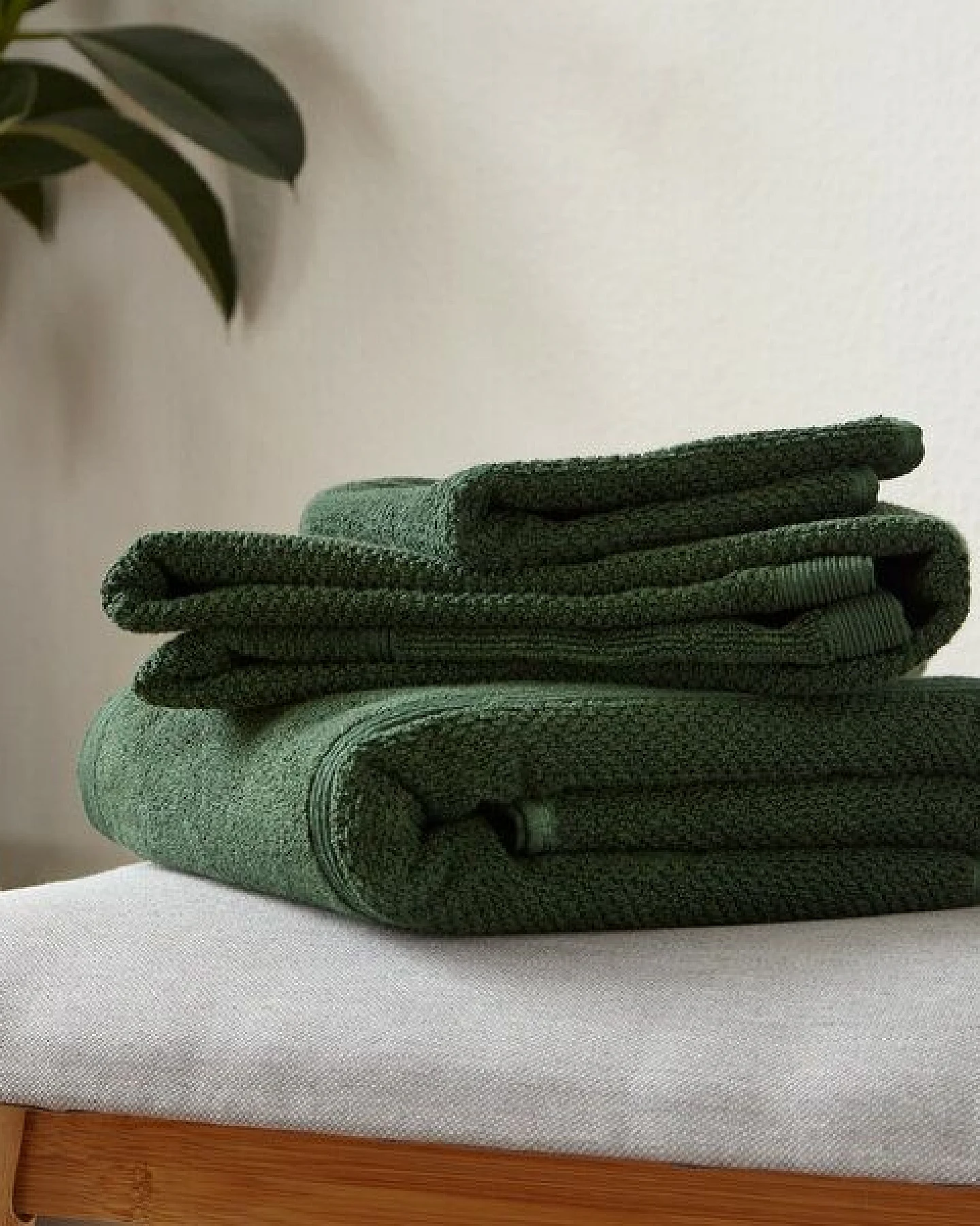 Kushel Towels The Hand & Hair Set - Handtuchset aus Biobaumwolle und Holzfaser – Ansicht 3