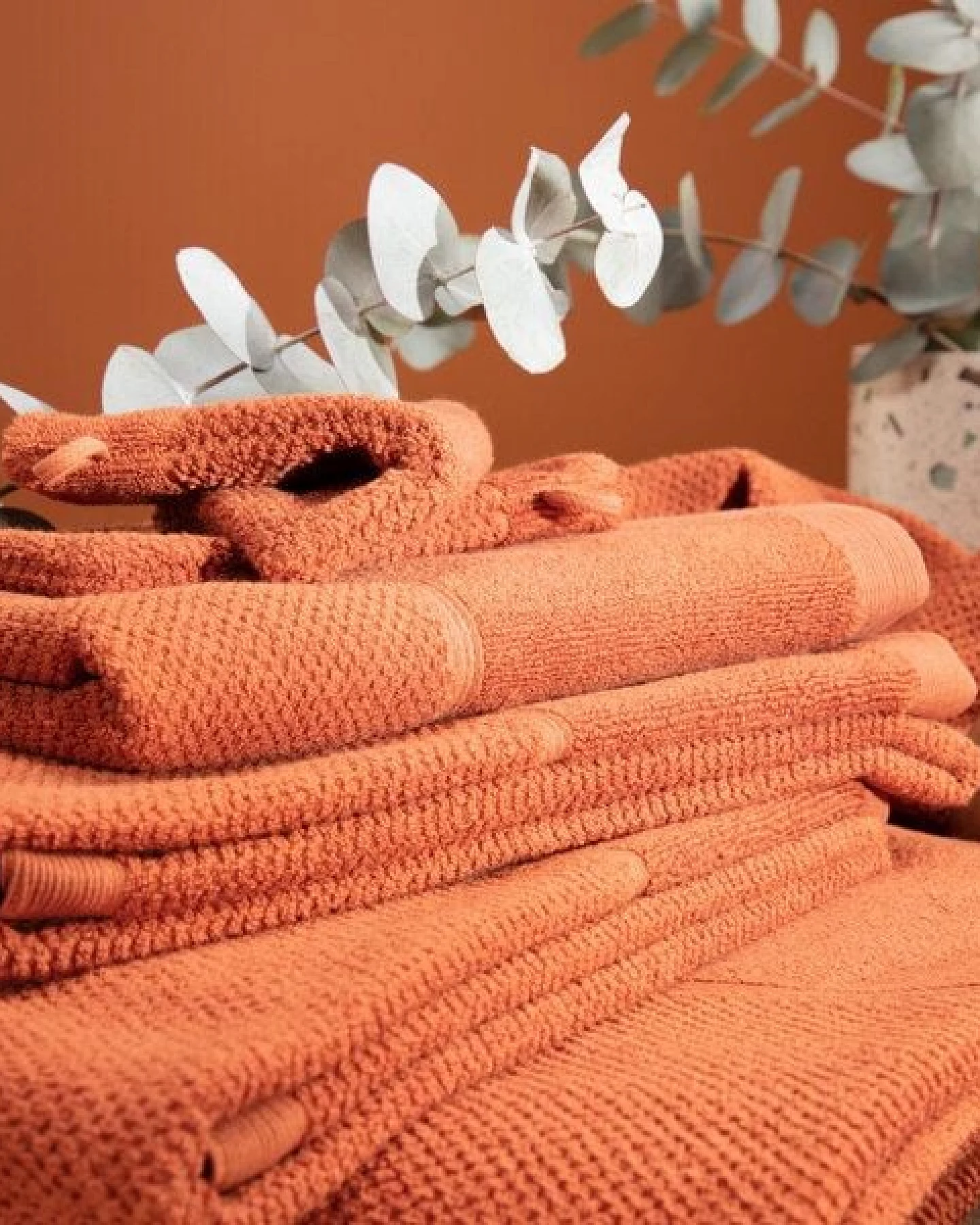 Kushel Towels The Hand & Hair Set - Handtuchset aus Biobaumwolle und Holzfaser – Ansicht 4