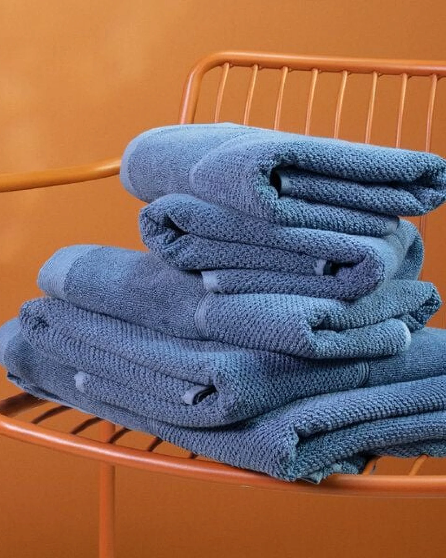 Kushel Towels The Hand & Hair Set - Handtuchset aus Biobaumwolle und Holzfaser – Ansicht 3