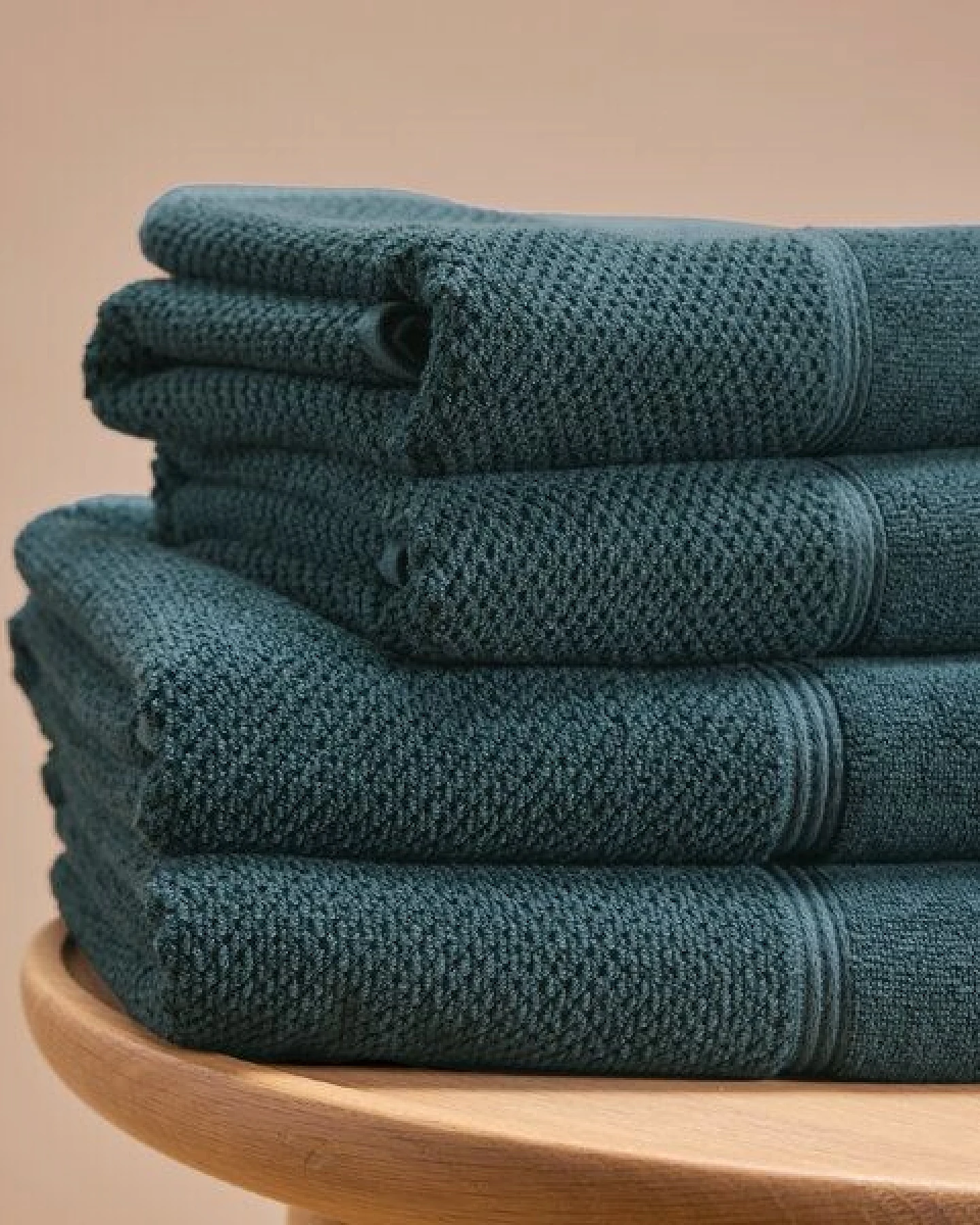 Kushel Towels The Hand & Hair Set - Handtuchset aus Biobaumwolle und Holzfaser – Ansicht 4
