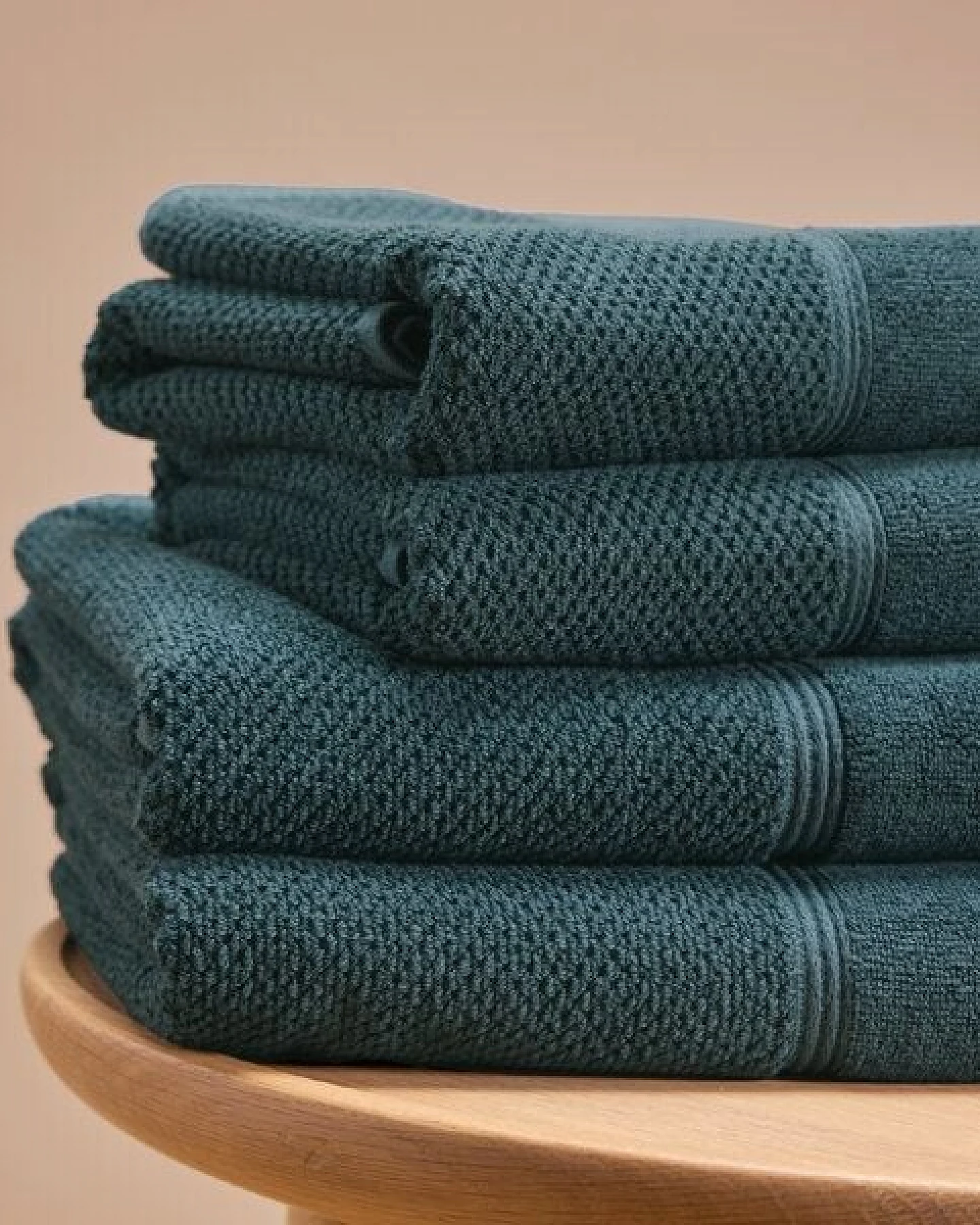 Kushel Towels The Hand & Hair Set - Handtuchset aus Biobaumwolle und Holzfaser – Ansicht 4