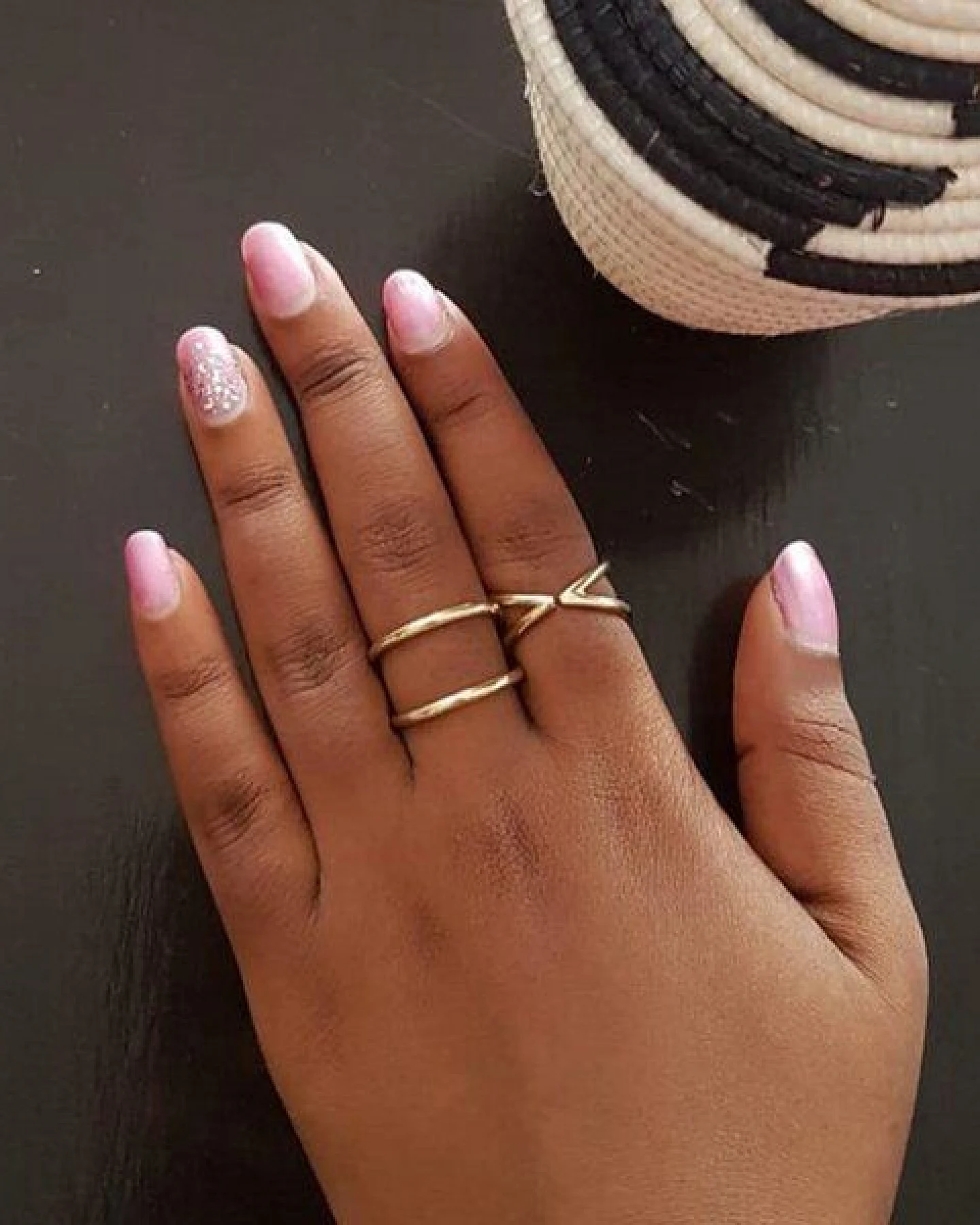 Bawa Hope Messing Ring "Fine" – Ansicht 3