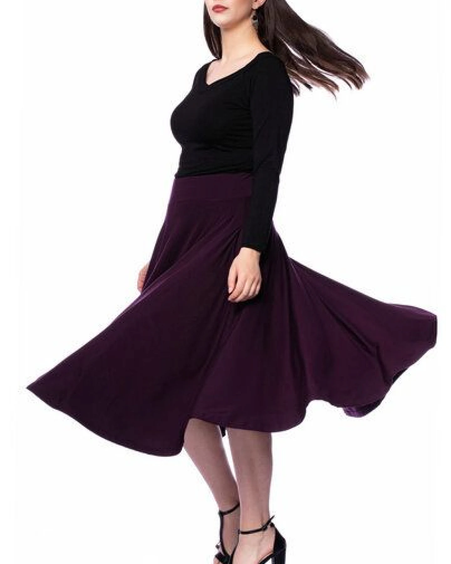 Ingoria PERLA Midi Tellerrock – Ansicht 3
