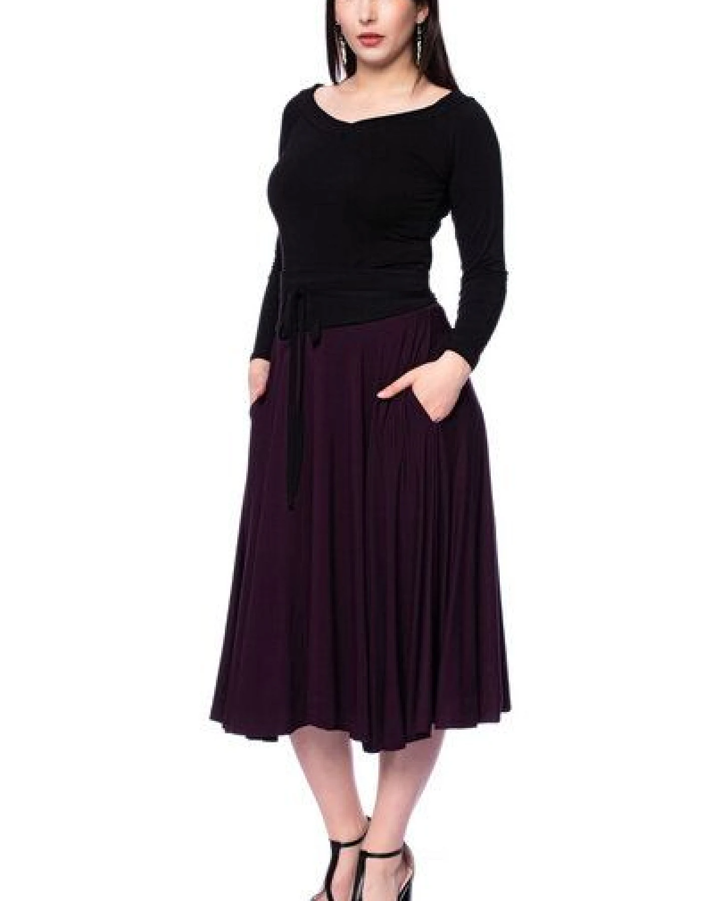 Ingoria PERLA Midi Tellerrock – Ansicht 4
