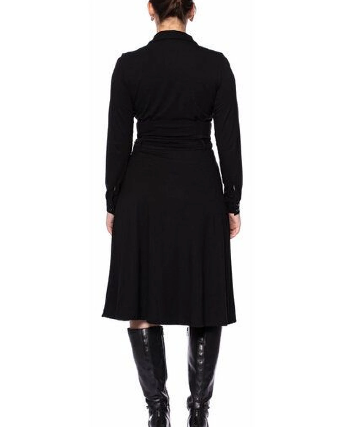 Ingoria STELLA Hemdblusenkleid (schwarz) – Ansicht 4
