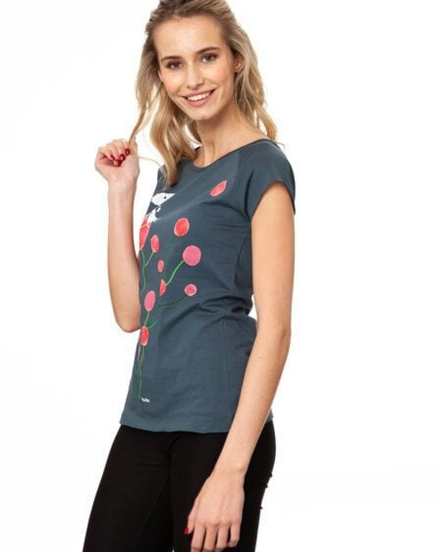 FellHerz Damen T-Shirt Sundowner Bio Fair – Ansicht 4