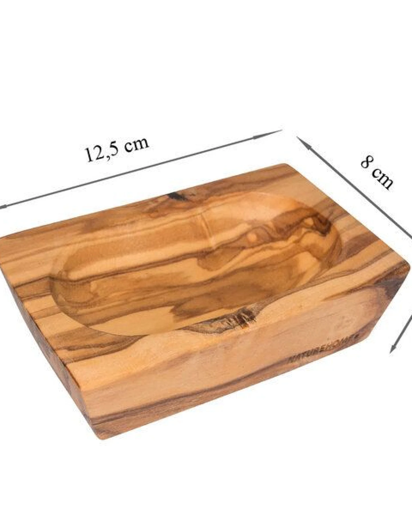 NATUREHOME Schmuckschälchen Dekoschale aus Olivenholz Handarbeit – Ansicht 3