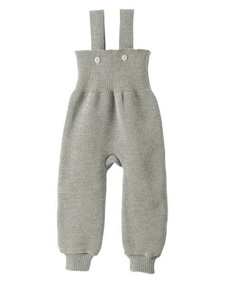 disana Baby und Kleinkinder Strick-Trägerhose reine Bio-Merinowolle