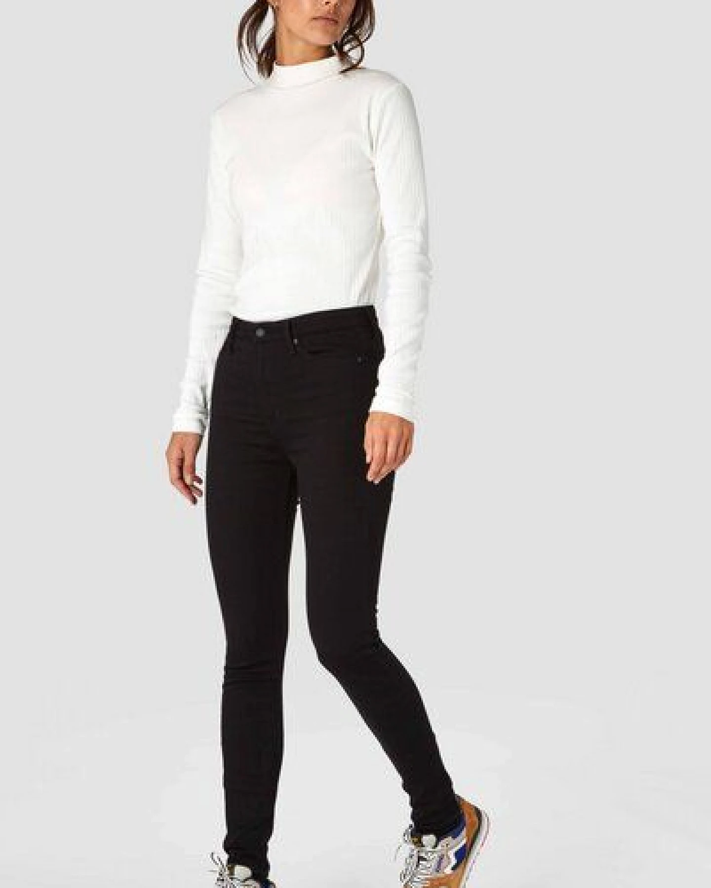 Kings Of Indigo Jeans - Christina High - Stay Black Rinse – Ansicht 3
