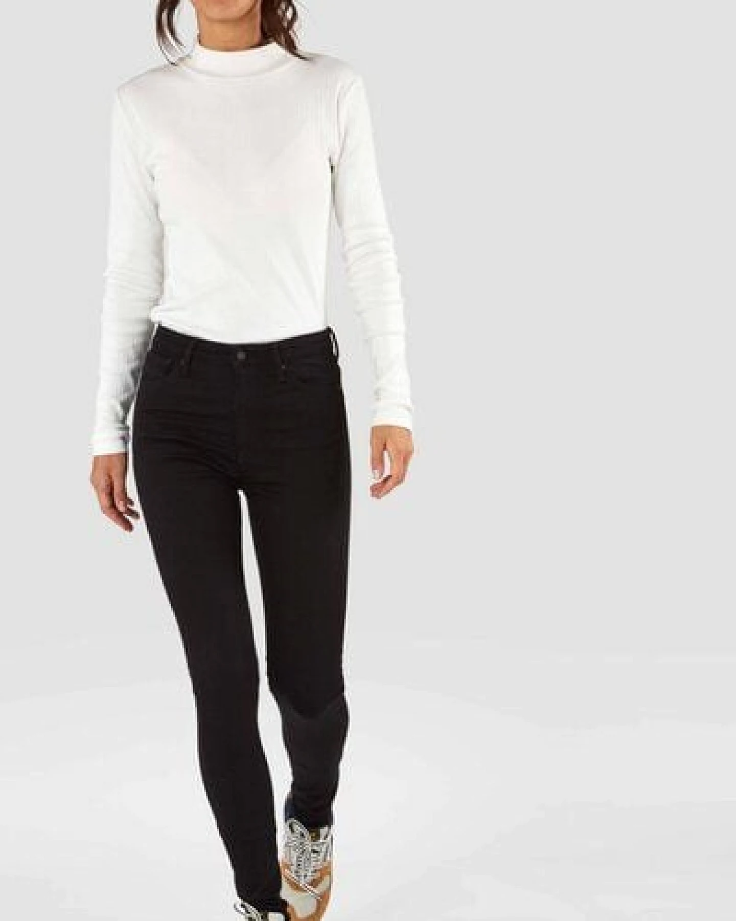 Kings Of Indigo Jeans - Christina High - Stay Black Rinse – Ansicht 4